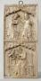 Wing, right (part of a polyptych or triptych), 2 registers, 1 ogee arch across (Front)