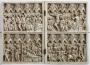Diptych, 2 registers, 4 paired arches across (frise d'arcatures) (Front)