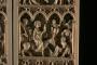 Diptych, 3 registers, 4 arches across (frise d'arcatures; plaquettes; colonnettes) (Front, detail)