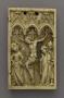 Wing, right (fragment of a diptych), 1 register, 3 arches across (frise d'arcatures; plaquette) (Front)