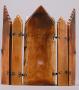 Gabled polyptych (tabernacle) (Back)