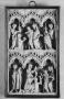 Wing, left (fragment of a diptych), 2 registers, 3 arches across (frise d'arcatures) (Front)