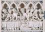 Diptych, 3 registers, 5 arches across (frise d'arcatures) (Detail, left wing)