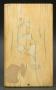 Wing, right (fragment of a diptych), 1 register, 1 arch across (plaquette) (Back)
