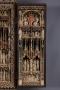 Openwork triptych, 4 registers (ajouré) (Front, detail)