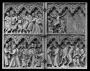 Diptych, 2 registers, 3 arches across (frise d'arcatures) (Front)