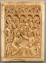 Wing, right (fragment of a diptych), 1 register, 5 arches across (plaquette, frise d'arcatures) (Front)