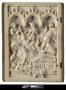 Wing, left (fragment of a diptych), 1 register, 3 arches across (frise d'arcatures; plaquette) (Front)