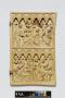 Wing, right (fragment of a diptych), 2 registers, 6 arches across (frise d'arcatures; colonnettes) (Front)