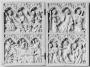 Diptych, 2 registers, 3 arches across (frise d'arcatures) (Front)