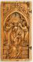 Wing, left (fragment of a diptych), 1 register, 1 arch across (plaquette) (Front)