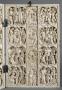 Diptych, 4 registers, with quatrefoils and arches (quatre-feuilles) (Wing, right)