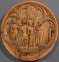 Mirror case, frame of 4 lobes (valve de miroir) (Front)