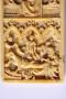 Wing, left (fragment of a diptych), 2 registers, 3 arches across (frise d'arcatures) (Front, detail)
