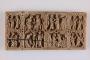 Lid (fragment of a casket), 2 registers, with quatrefoils (quatre-feuilles; coffret) (Front)
