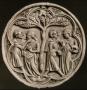 Mirror case, frame of 7 lobes (valve de miroir) (Front)