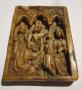 Wing, left (fragment of a diptych), 1 register, 3 arches across (plaquette; frise d'arcatures)