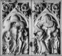 Diptych, 1 register, 1 arch across (plaquettes) (Front)