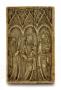 Panel, 1 register, 3 arches across (plaquette; frise d'arcatures) (Front)