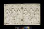 Diptych, 1 register, 3 arches across (plaquettes; frise d'arcatures) (Front)