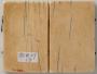 Diptych, 1 register, 3 arches across (frise d'arcatures; plaquettes) (Back)