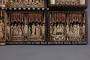Openwork triptych, 4 registers (ajouré) (Front, detail)