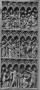 Diptych, 3 registers, 6 arches across (frise d'arcatures; colonnettes) (Wing, right)