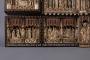 Openwork triptych, 4 registers (ajouré) (Front, detail)