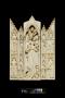 Gabled polyptych, with arches (tabernacle; colonnettes; frise d'arcatures) (Front)