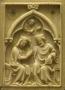 Panel, 1 register, 1 arch across (plaquette) (Front)