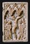 Wing, right (fragment of a diptych), 1 register, 3 arches across (frise d'arcatures; plaquette) (Front)