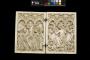 Diptych, 1 register, 3 arches across (plaquettes; frise d'arcatures) (Front)