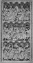 Wing, right (part of a diptych), 3 registers, 5 arches across (frise d'arcatures) (Front)