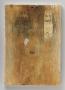 Wing, right (fragment of a diptych), 1 register, 3 arches across (frise d'arcatures; plaquette) (Back)