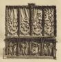 Casket (coffret; frise d'arcatures) (Lid; body, back)