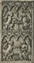 Writing tablets, 2 registers, 4 arches across (frise d'arcatures; tablettes à écrire) (Front)