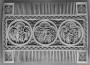 Liturgical comb, with medallions (peigne double) (Side 2)
