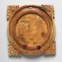 Mirror case, frame of 4 lobes (valve de miroir) (Back)