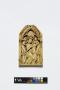 Gabled centre panel (fragment of a triptych), 1 register, 1 arch across (plaquette) (Front)