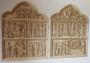 Trefoil-top diptych, 3 registers (Front)