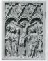Wing, left (fragment of a diptych), 1 register, 3 arches across (plaquette; frise d'arcatures) (Front)