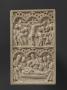 Set of writing tablets, 4 inner writing tablets and 2 outer covers, 2 registers, 3 arches across (tablettes à écrire; frise d'arcatures; plaquettes) (Back cover)