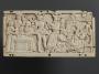 Panel, 1 register (fragment of a casket; coffret; possibly back panel) (Front)