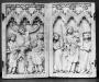Diptych, 1 register, 3 arches across (plaquettes; frise d'arcatures) (Front)