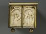 Casket (coffret; frise d'arcatures) (End, left)