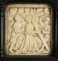 40 panels, 1 register, 1 ogee arch across; inserted in a wooden cabinet (Row 2, panel 5)