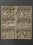 Diptych, 3 registers, 4 arches across (frise d'arcatures) (Front (open))