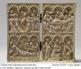 Diptych, 2 registers, 3 arches across (frise d'arcatures) (Front)