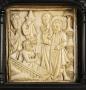 40 panels, 1 register, 1 ogee arch across; inserted in a wooden cabinet (Row 3, panel 5)