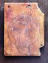 Wing, right (fragment of a diptych), 1 register, 1 arch across (plaquette) (Back)